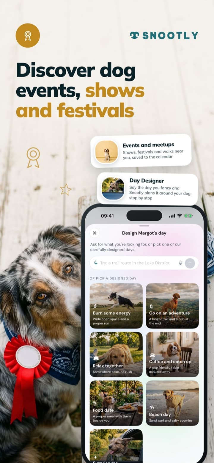 Discover dog events, shows and festivals